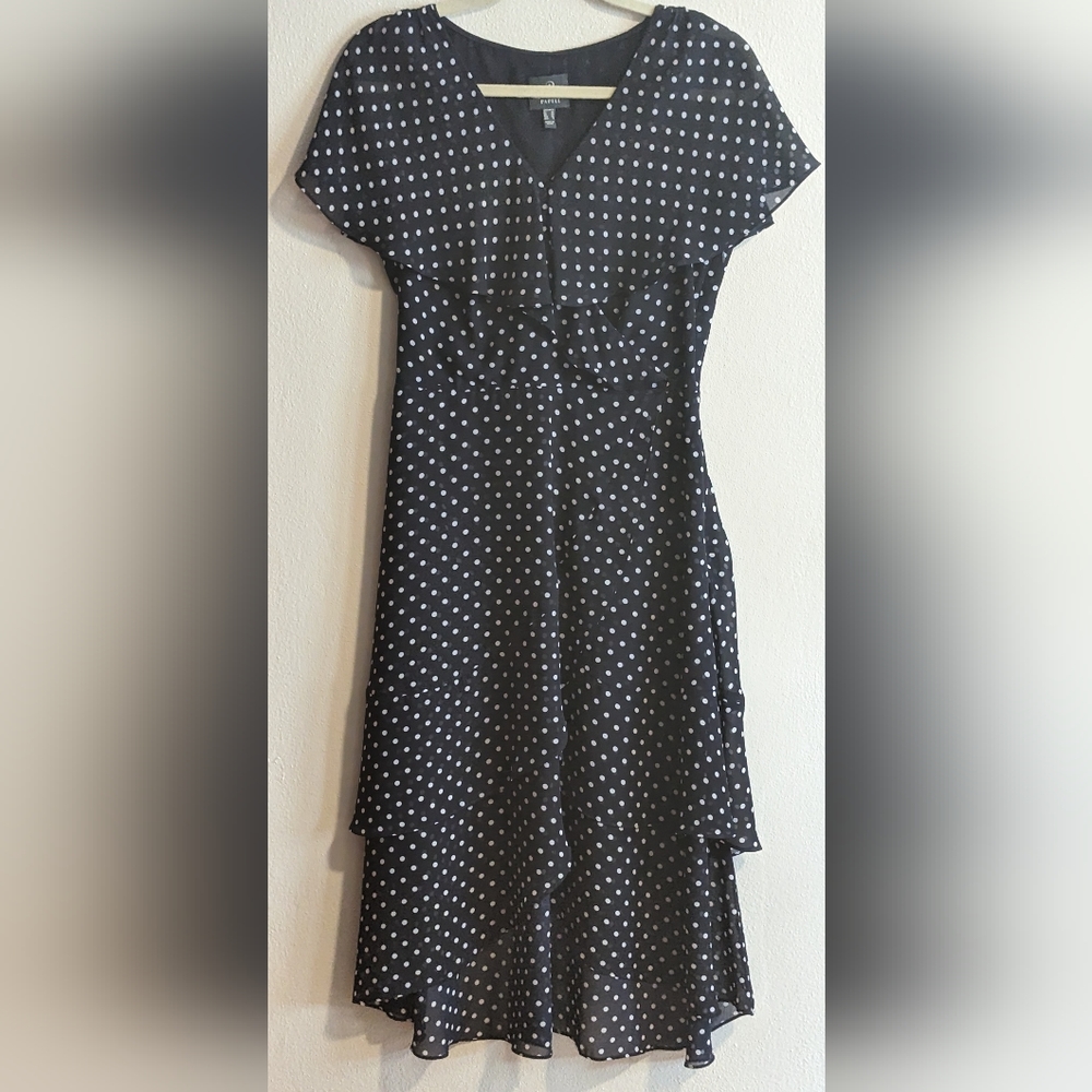 Adrianna Papell Polkadot Dress, Size 6